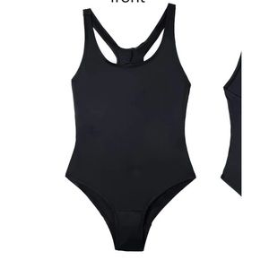 Mordlanka Womens One Piece Leakproof Swimsuit in Black New With Tags Size Medium